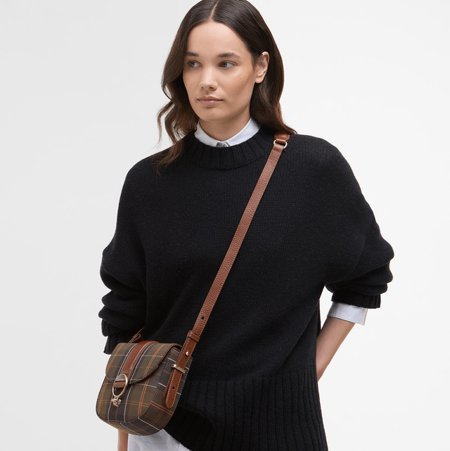 Barbour Elm Tartan Crossbody Bag 