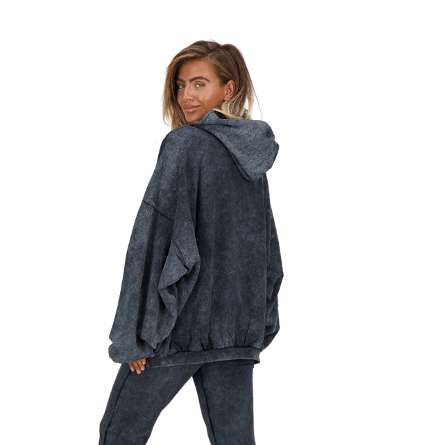 Reinders Hoodie Vintage Wash True Black