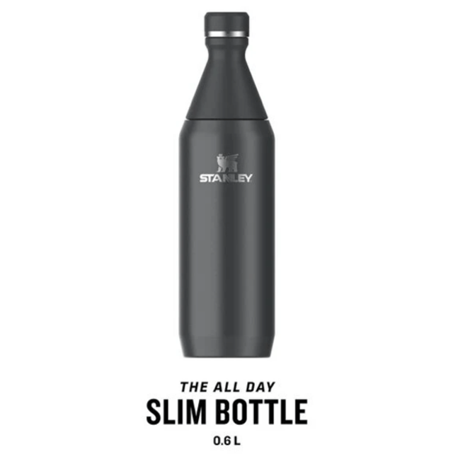 Stanley All Day Slim Bottle 0.6L Black