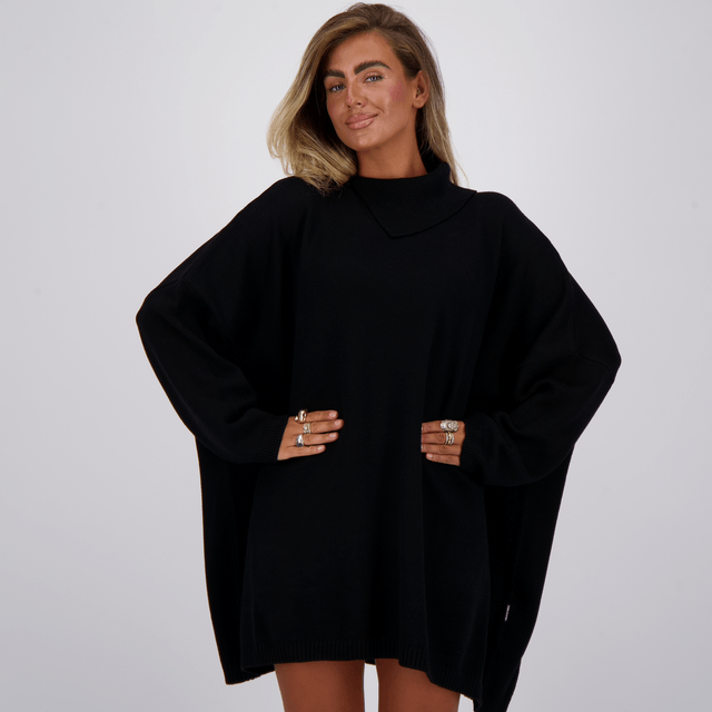 Reinders Maeve Knit Dress True Black