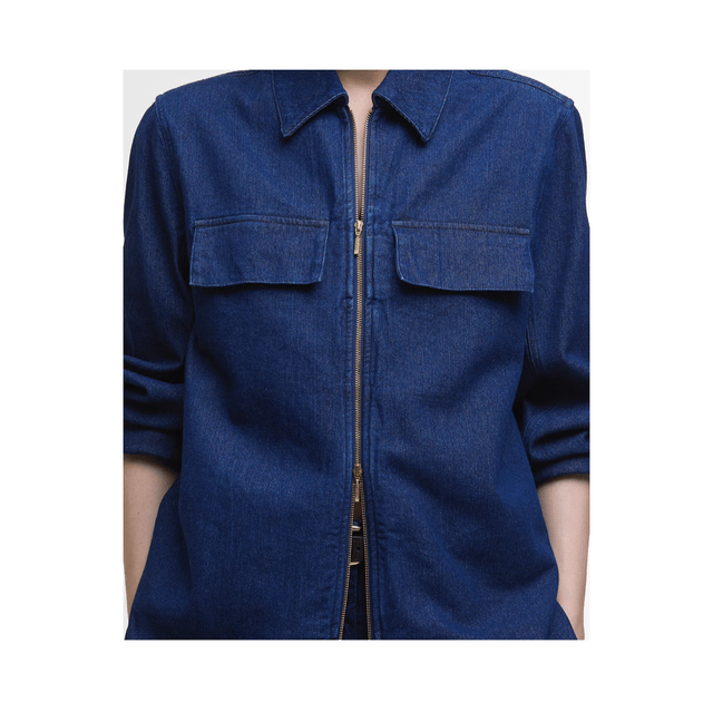 Barbour Arla Denim Overshirt Rinse Wash