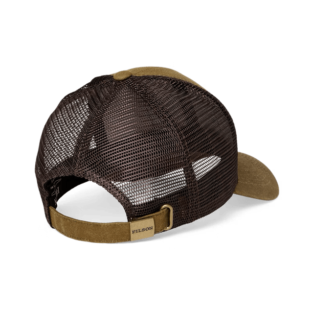 Filson Logger Mesh Cap Dark Tan