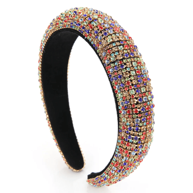 Haarband Shiny Colorful Rainbow