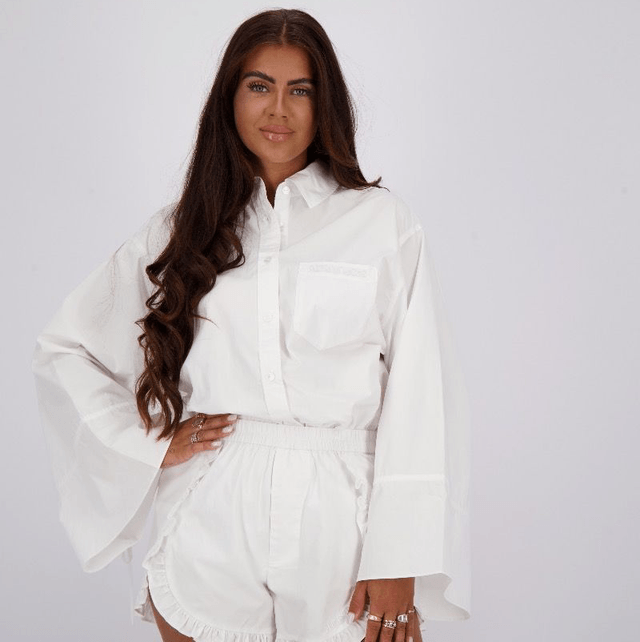 Reinders Blouse Oversized White 