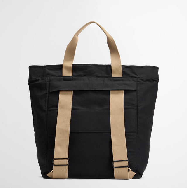 Barbour Transport 3-Way Tote Bag Black