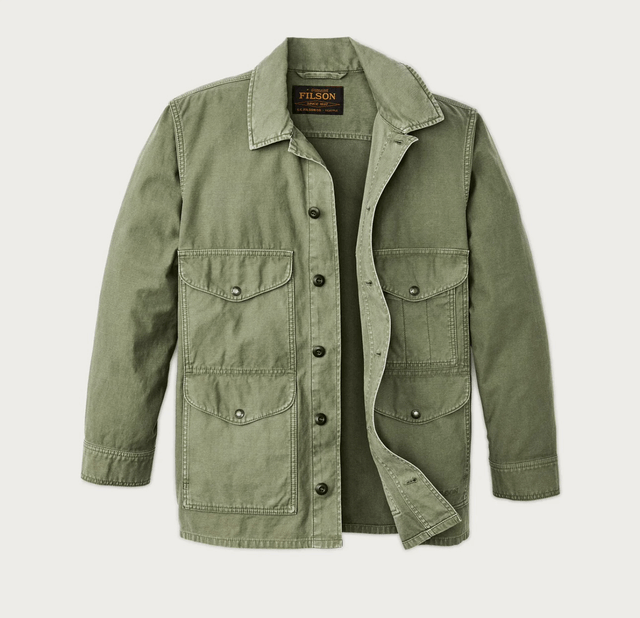 Filson Field Cruiser Jacket Washed Fatigue Green 