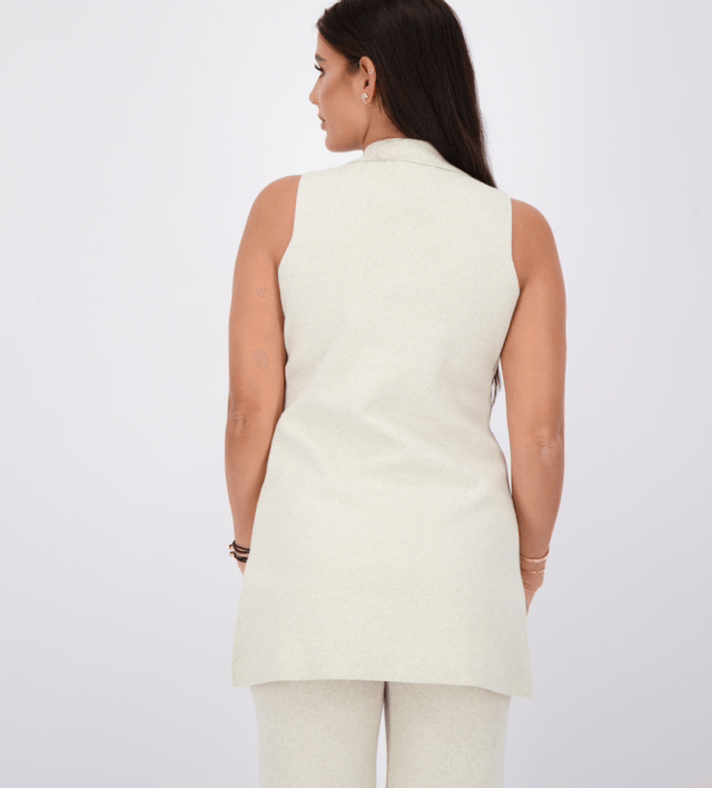 Reinders Camilla Gilet Knitwear Creme