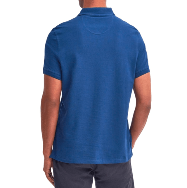 Barbour Lightweight Sports Polo Deep Blue