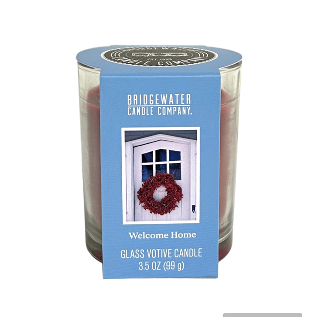 Bridgewater Glas Votief Kaars Welcome Home 