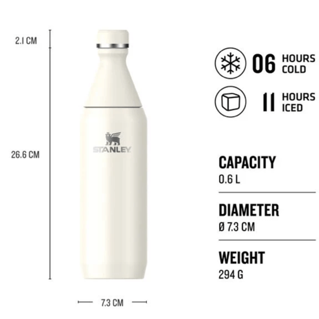 Stanley All Day Slim Bottle 0.6L Cream