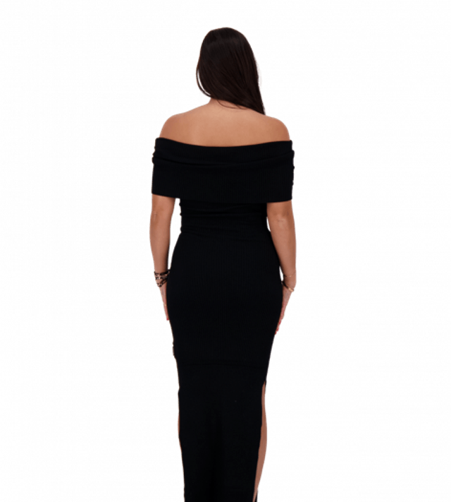 Reinders Chloe Knitwear Dress Black