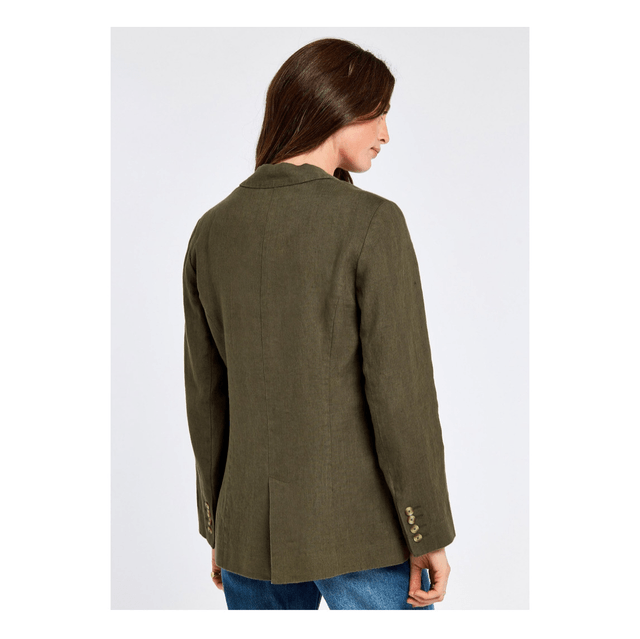 Dubarry Avonlea Dames Linnen Jas - Khaki