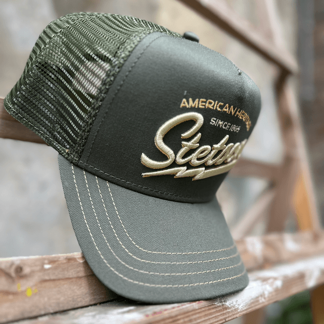 Stetson Trucker Cap American Heritage Classic Olive