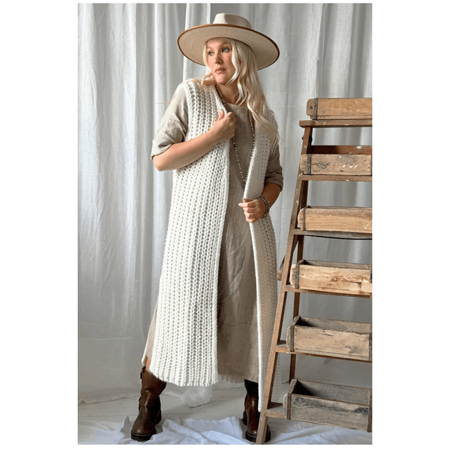 Aurelle Cardigan Off White