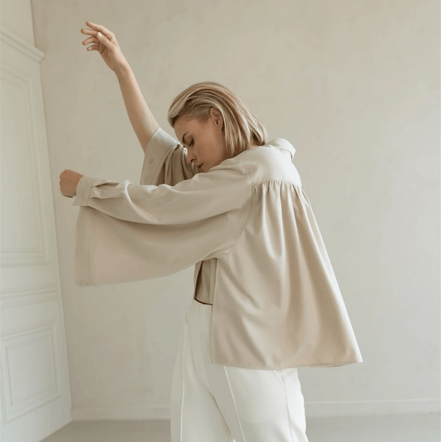 Blouse Loet Sand 