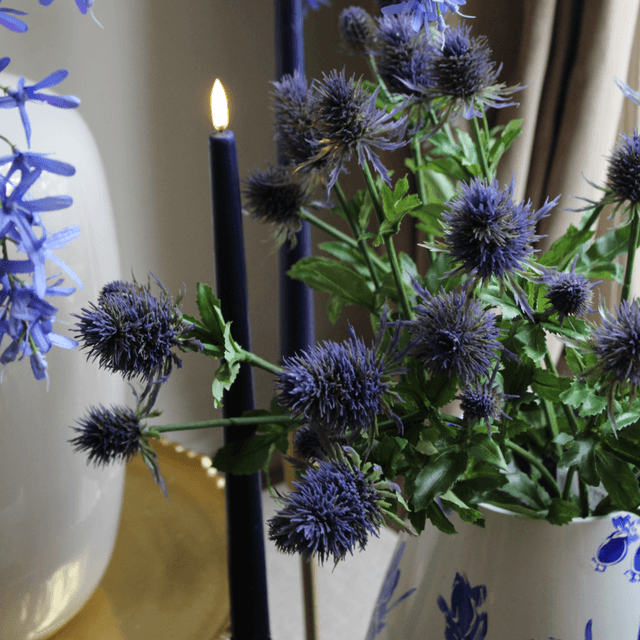 Thistle spray paars 70cm