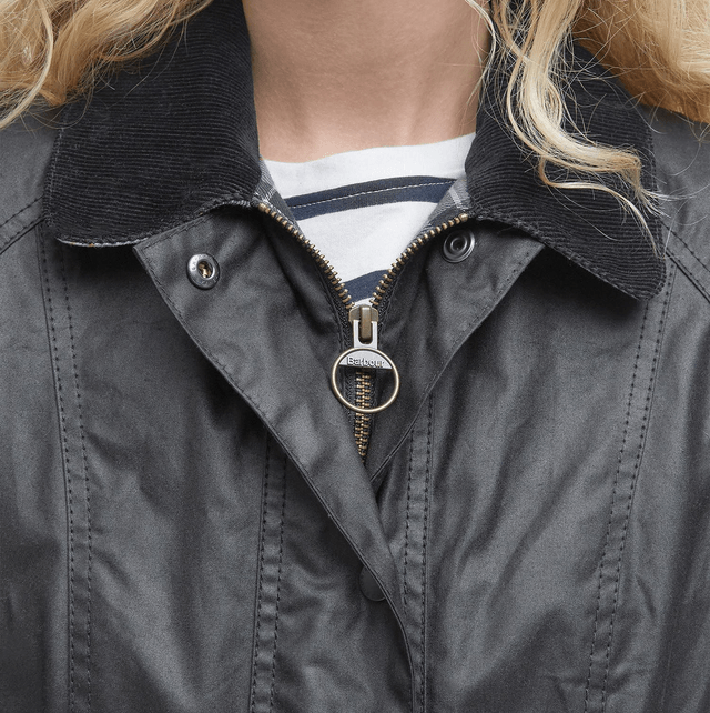 Barbour Beadnell® Waxed Jacket Black