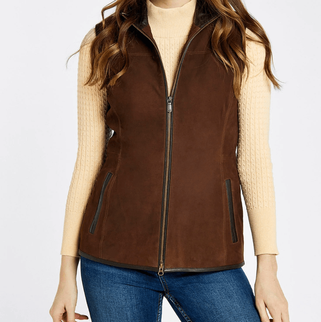Dubarry Kingston Mouwloos Jack - Walnut