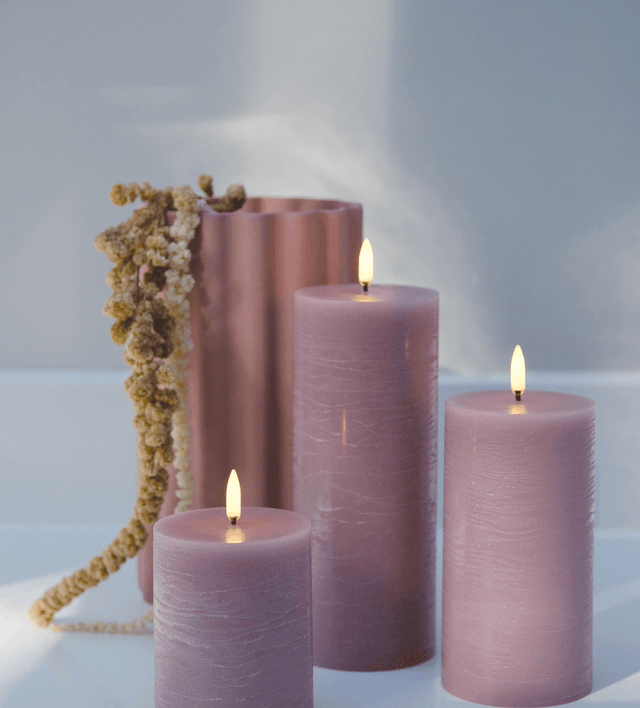 Stompkaars Rustiek Dusty Rose 7,8 X 15 cm