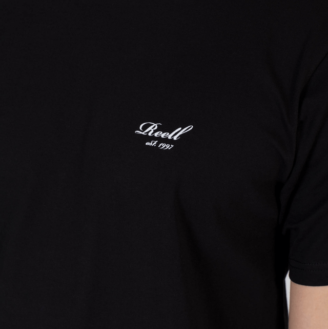 Reell Staple Logo T-Shirt Deep Black