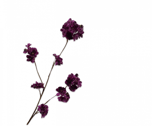 Silk-Ka Bloesem Tak Lavendel 84cm