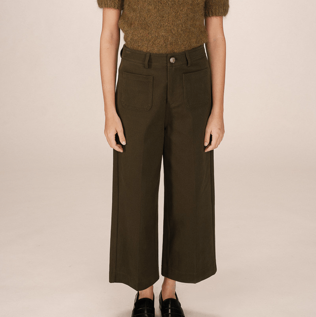 Sole Pantalon Dark Green