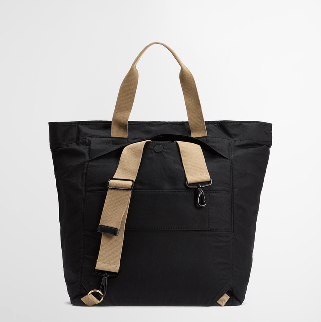 Barbour Transport 3-Way Tote Bag Black