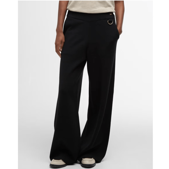 Barbour Anise Knitted Trousers Black