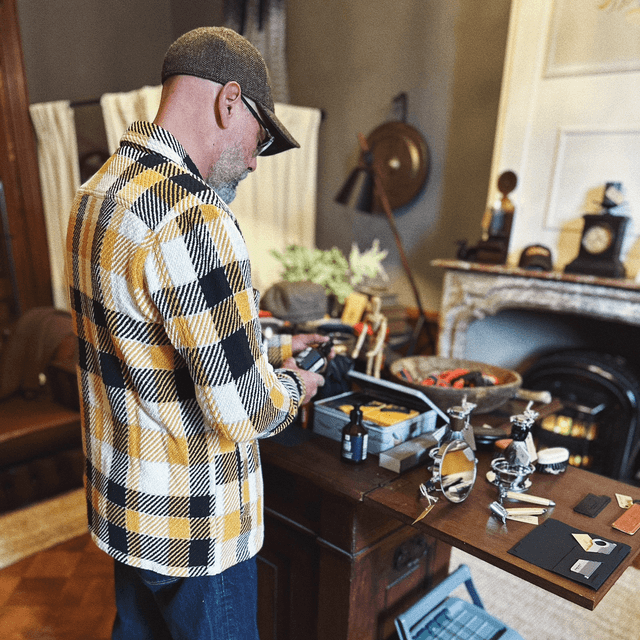 CHECKED OVERSHIRT Yellow check 