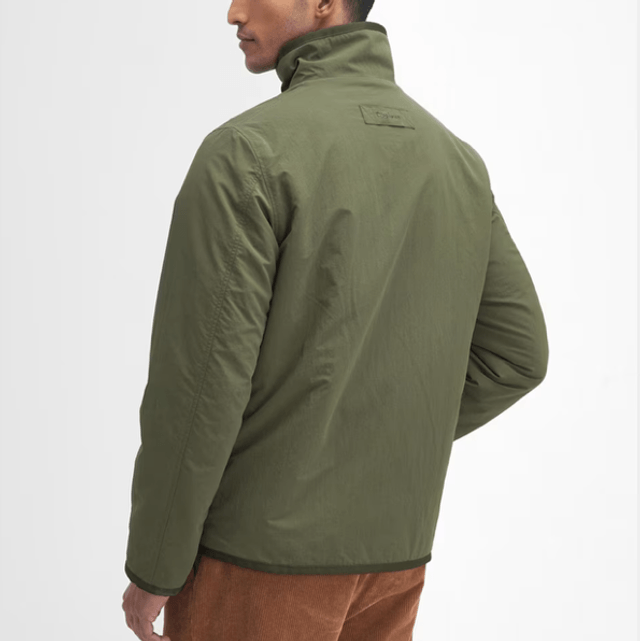 Barbour Reversible Fleece Jacket Fern