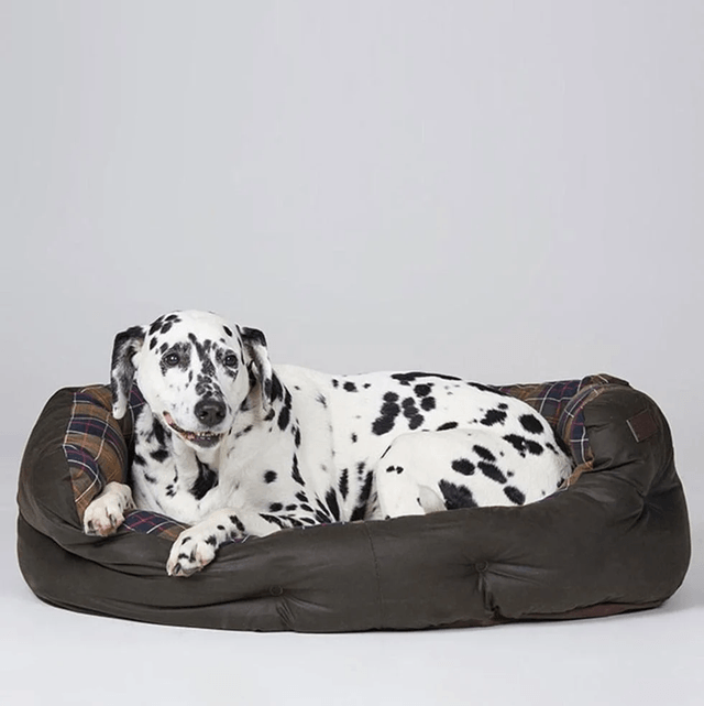 Barbour Wax/Cotton Dog Bed 35in
