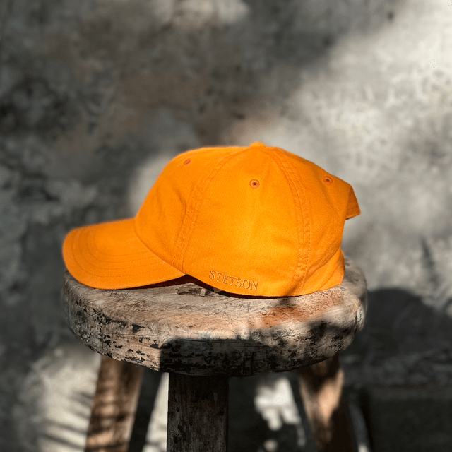 Stetson Baseball Cap Light Orange 