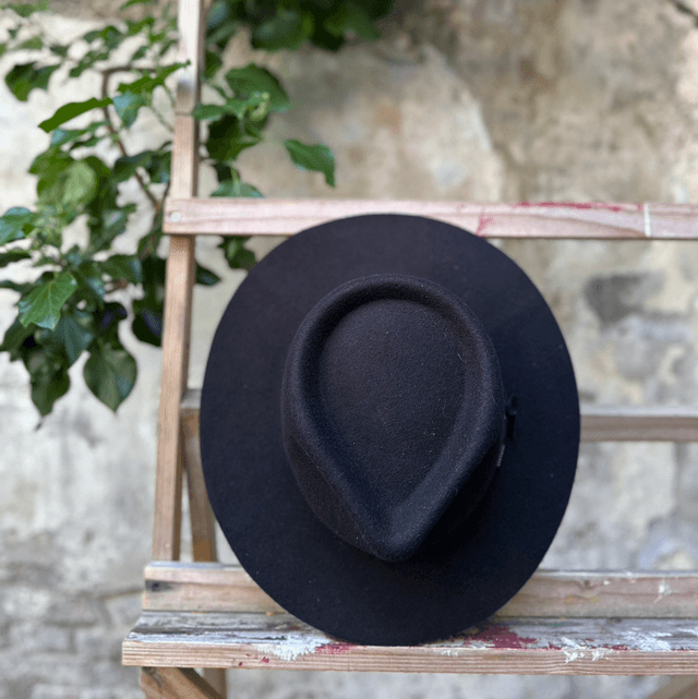Stetson Fedora Woolfelt zwart