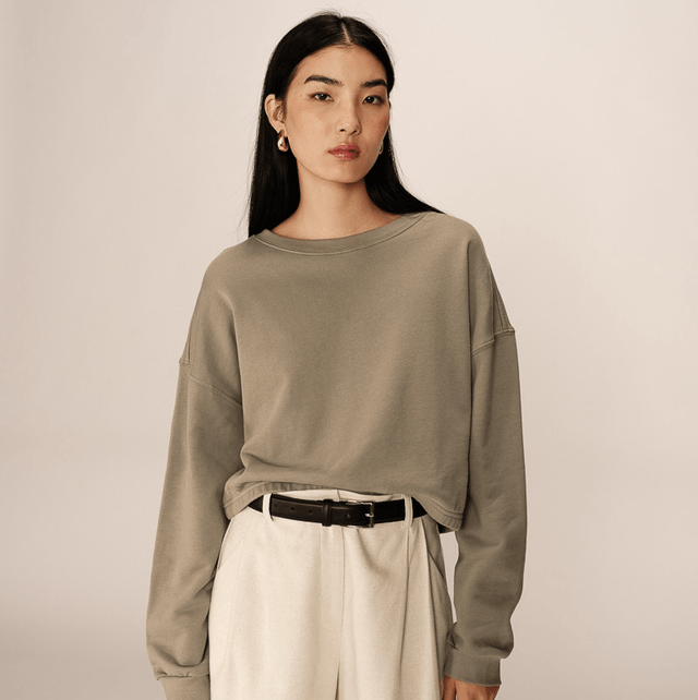 Sweatshirt Vert