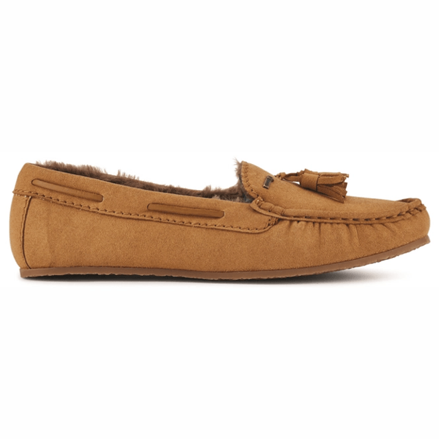 Dubarry Rosslare mocassin pantoffels - Sand