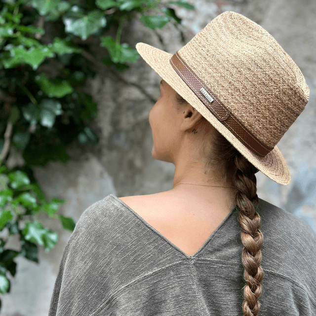 Stetson Traveller Raffia naturel 