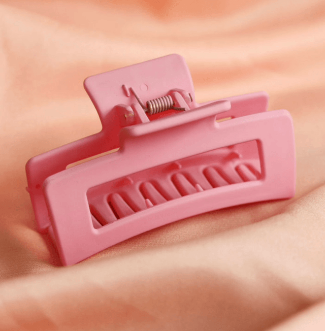 Haarklem Matte Recht Pink