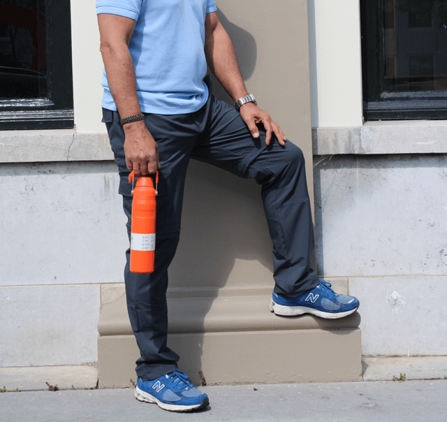 Outdoor Pants Zip Off Antracite 