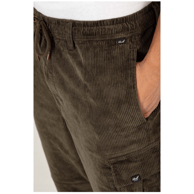 Reell Reflex Loose Cargo Dark Green Cord