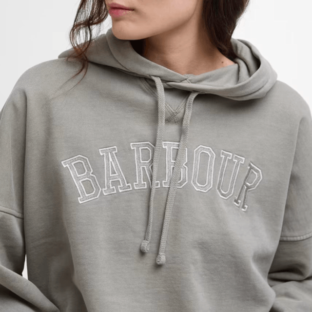 Barbour Katie Hoodie Washed Khaki 