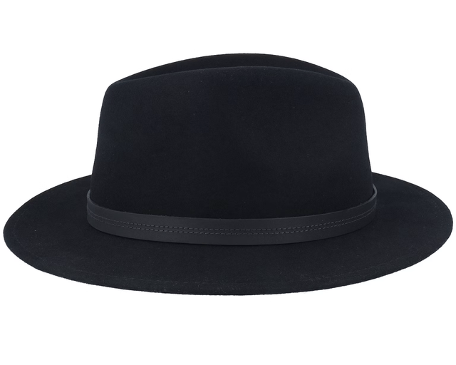 Stetson Woolfelt Ear Flap Black Traveller