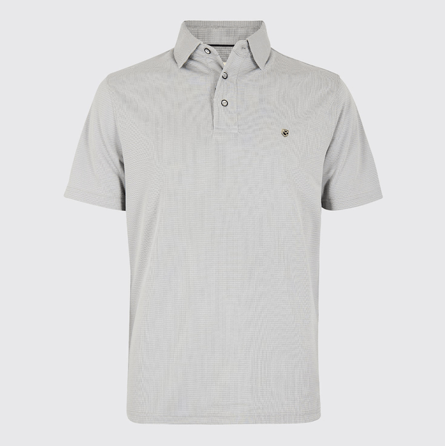 Dubarry Gilligan Heren Tencel™ Modal Poloshirt - Grey