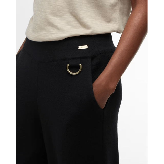 Barbour Anise Knitted Trousers Black