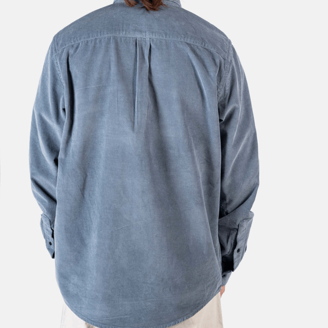Reell Strike Shirt Grey Blue
