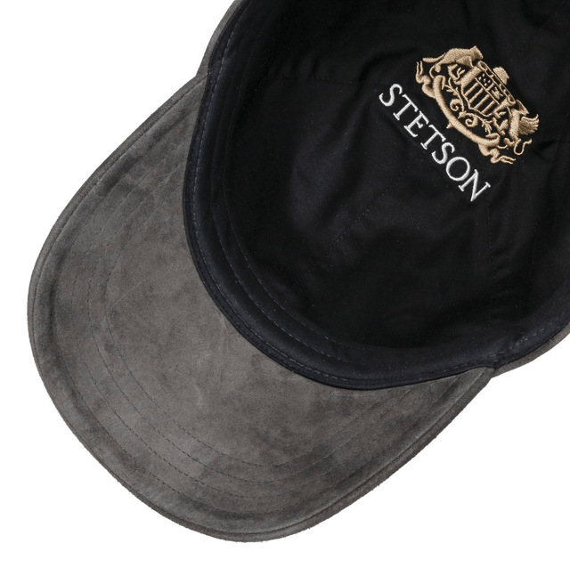 Stetson Baseball Cap Goat Suede Grey