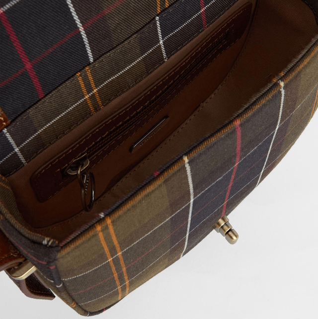 Barbour Elm Tartan Crossbody Bag 