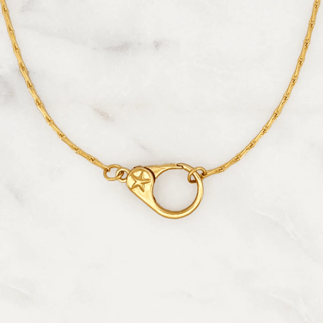 Fine Necklace Star Clasp