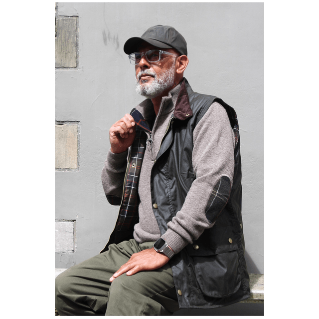 Barbour Holden Half Zip Military Marl 