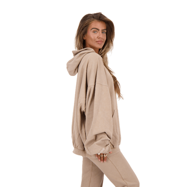 Reinders Hoodie Vintage Wash Stucco