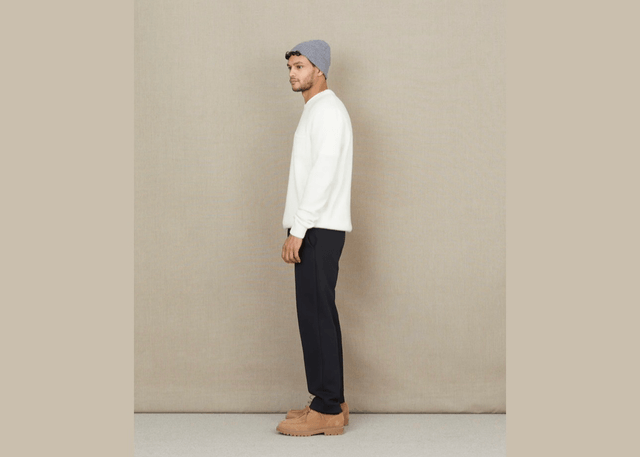 Chevignon Pull Pocket Wool Ecru